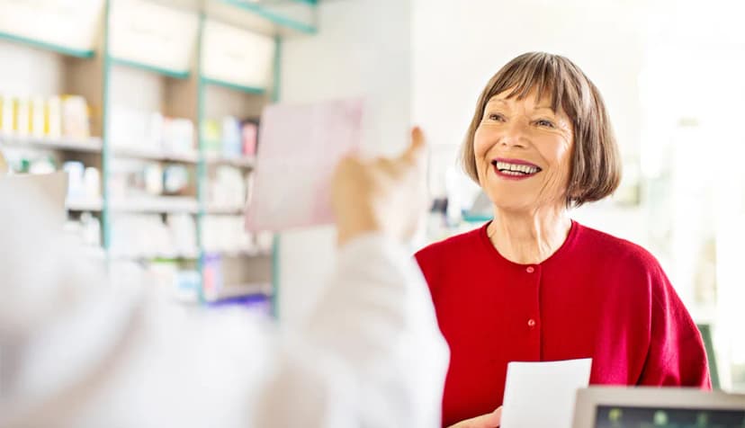 Wellcare pharmacist consulting with a patient